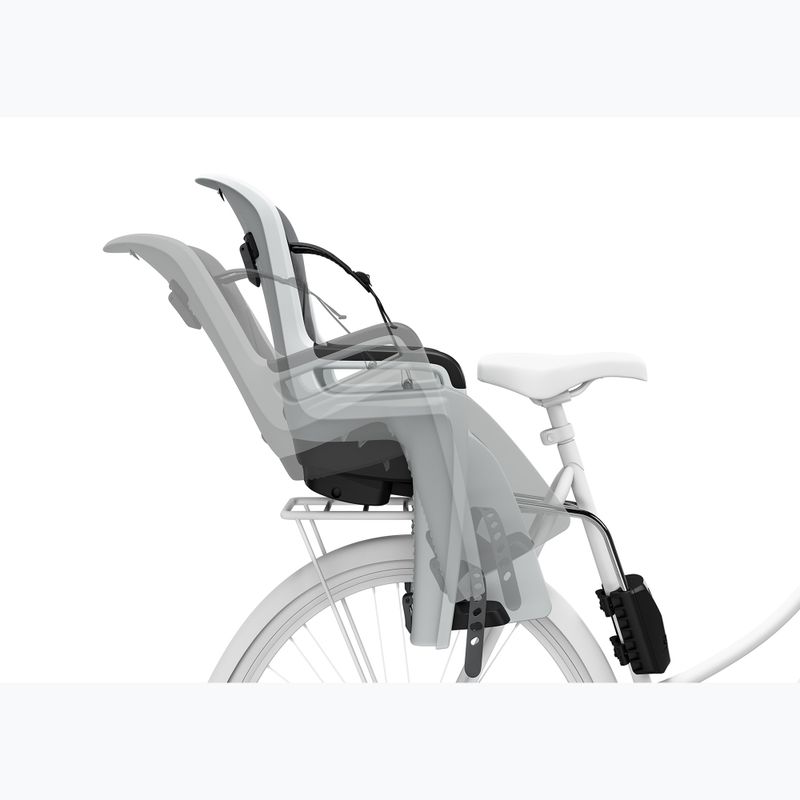 Sedačka na kolo Thule RideAlong 2 Frame Mount light grey 6