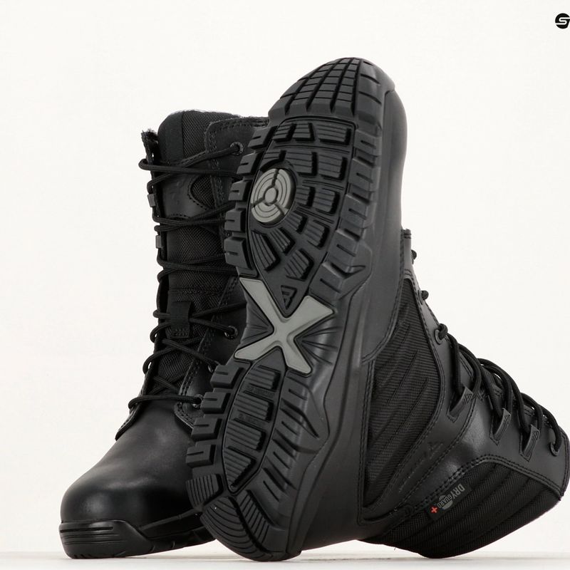 Pánské boty Bates GX X2 Tall Zip Dry Guard+ black 10