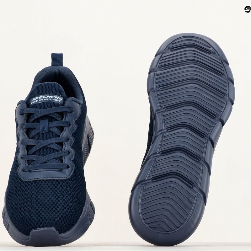 Pánská obuv SKECHERS Bobs B Flex Chill Edge navy 8