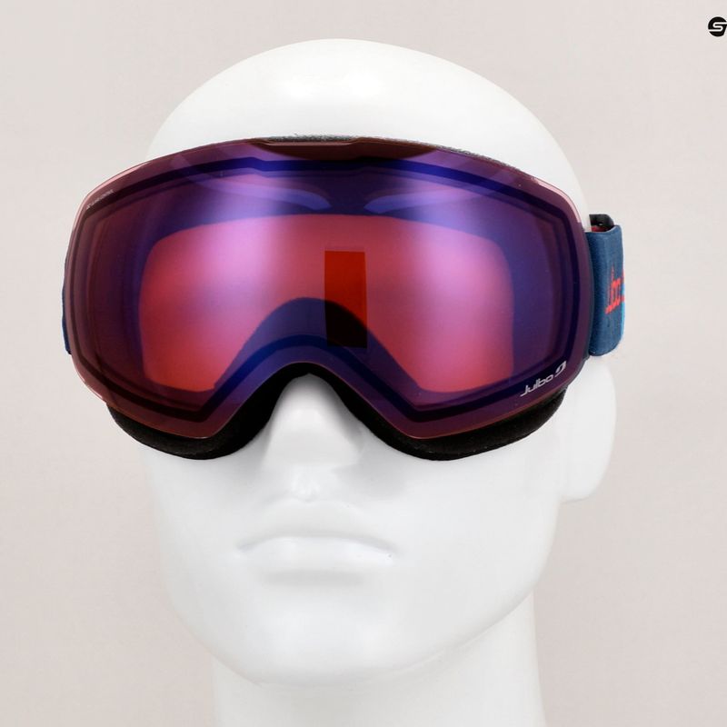 Lyžařské brýle Julbo Moonlight Glare Control blue/red/flash blue 7