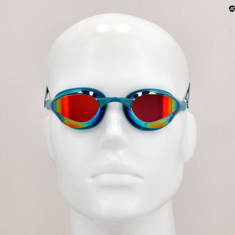 Plavecké brýle ZONE3 Volare Streamline Racing teal/copper 6