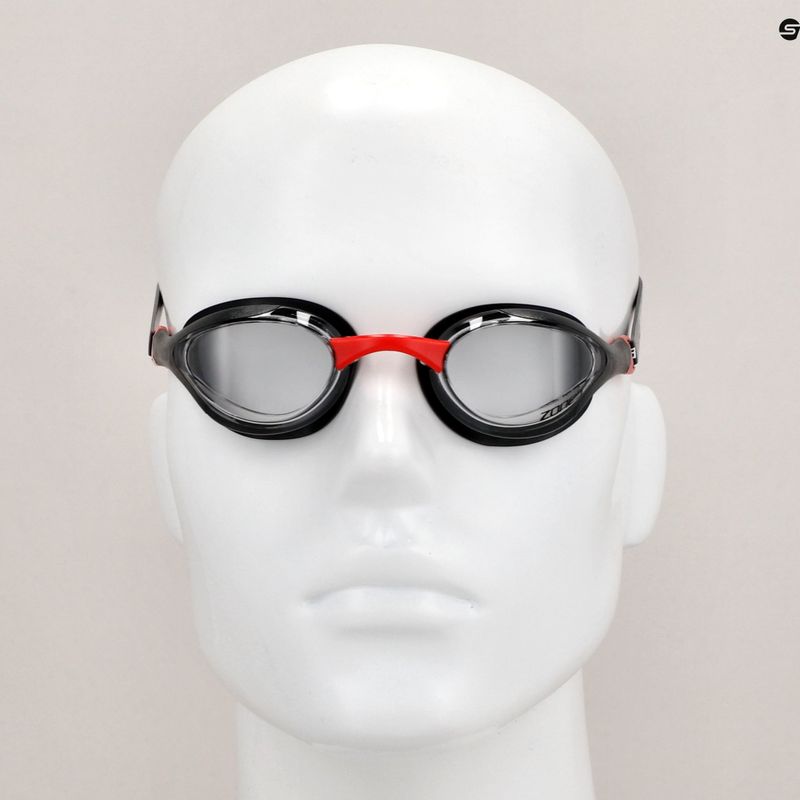 Plavecké brýle ZONE3 Volare Streamline Racing black/red 6
