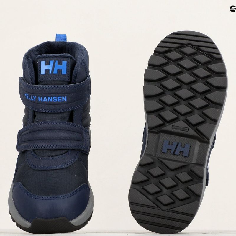 Dětské sněhule Helly Hansen JK Bowstring Boot HT navy/cobalt 15