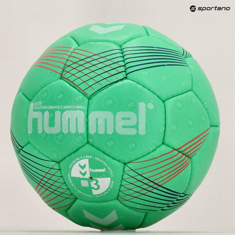 Hummel Elite HB házená zelená/bílá/červená velikost 3 5