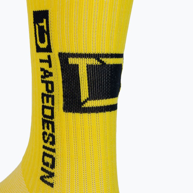 Fotbalové štulpny Tapedesign protiskluzové žluté TAPEDESIGN YELLOW 3