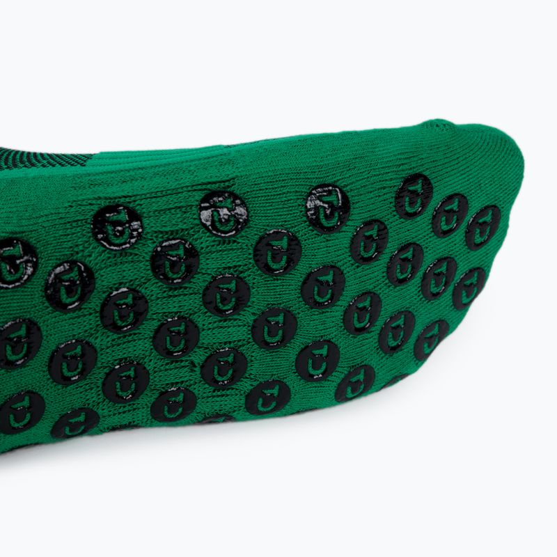 Pánské fotbalové ponožky Tapedesign protiskluzové zelené TAPEDESIGN GREEN 4