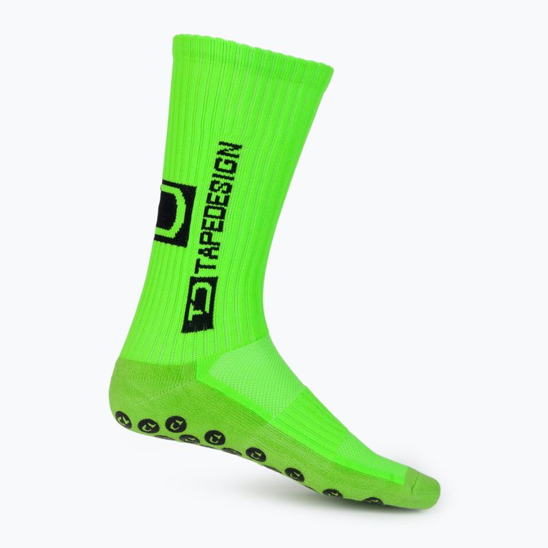 Protiskluzové fotbalové štulpny Tapedesign zelené 3
