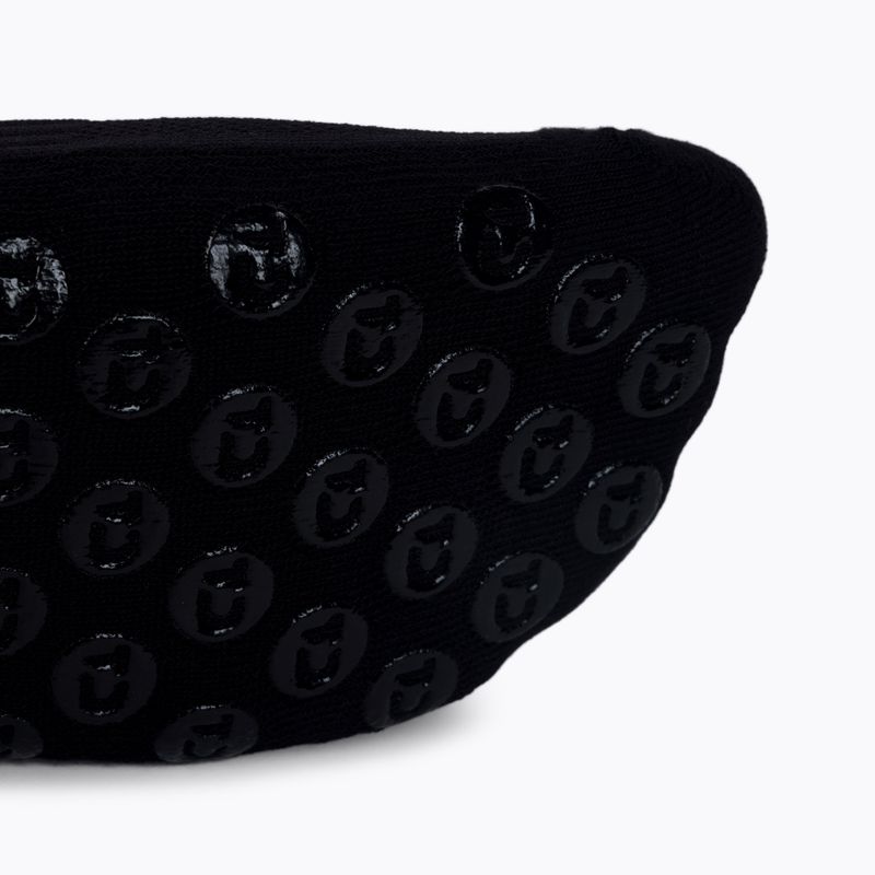 Pánské fotbalové ponožky Tapedesign protiskluzové černé TAPEDESIGN BLACK 4