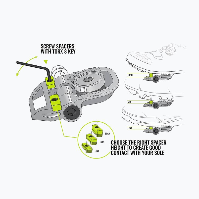 Cyklistické pedály magped Gravel 200Nm black 4