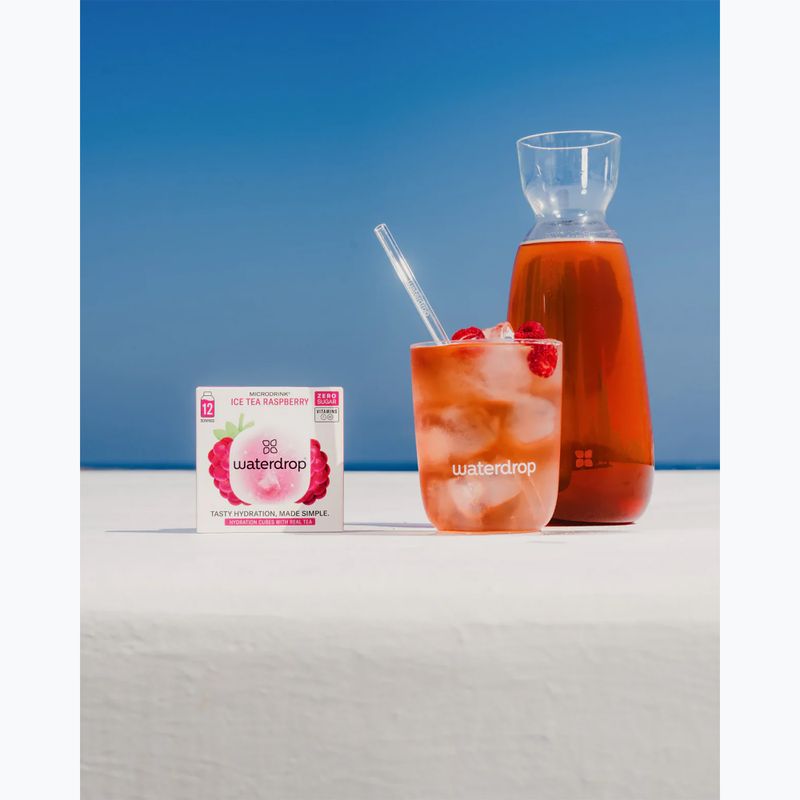 Izotonický nápoj waterdrop Microdrink Flair 12 kostek rypsberry/erdelflower 3