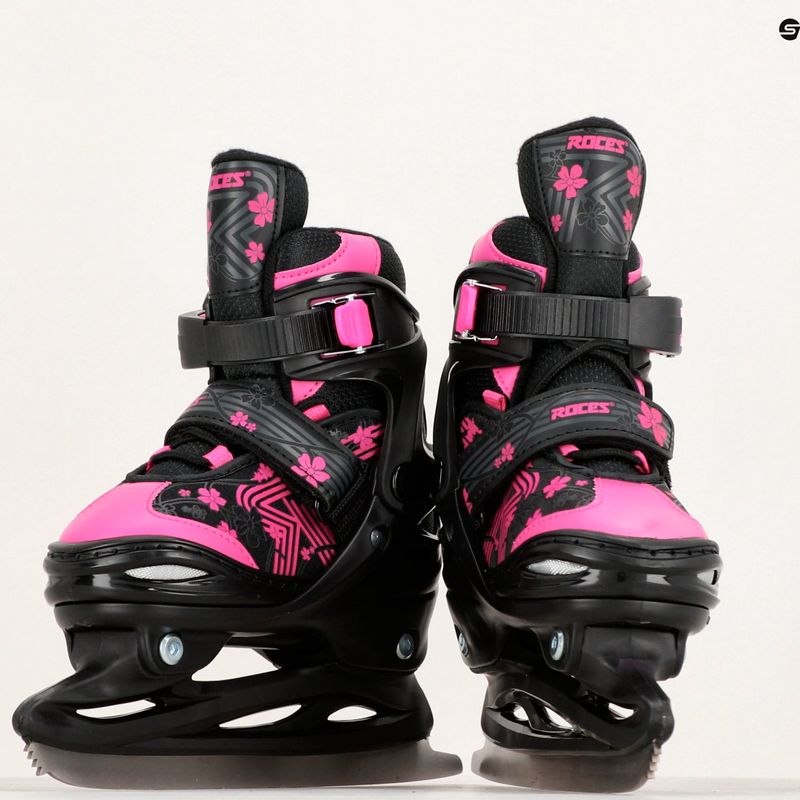 Dívčí brusle Roces Jokey Ice 3.0 Girl black/pink 9