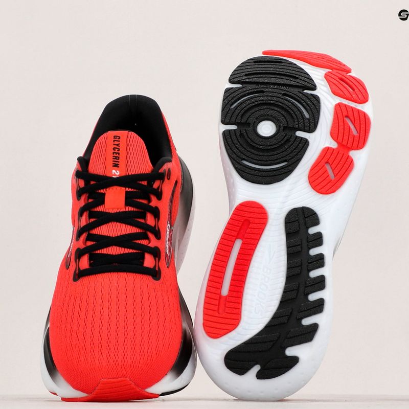 Pánské běžecké boty   Brooks Glycerin 21 grenadine/salsa/black 12