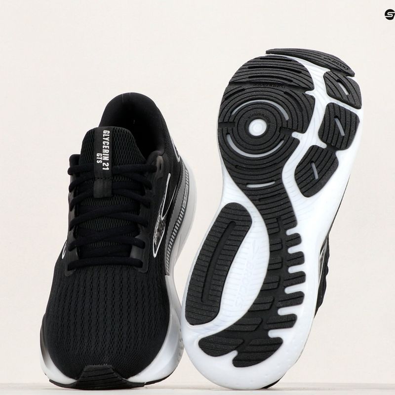Pánské běžecké boty   Brooks Glycerin GTS 21 black/grey/white 12