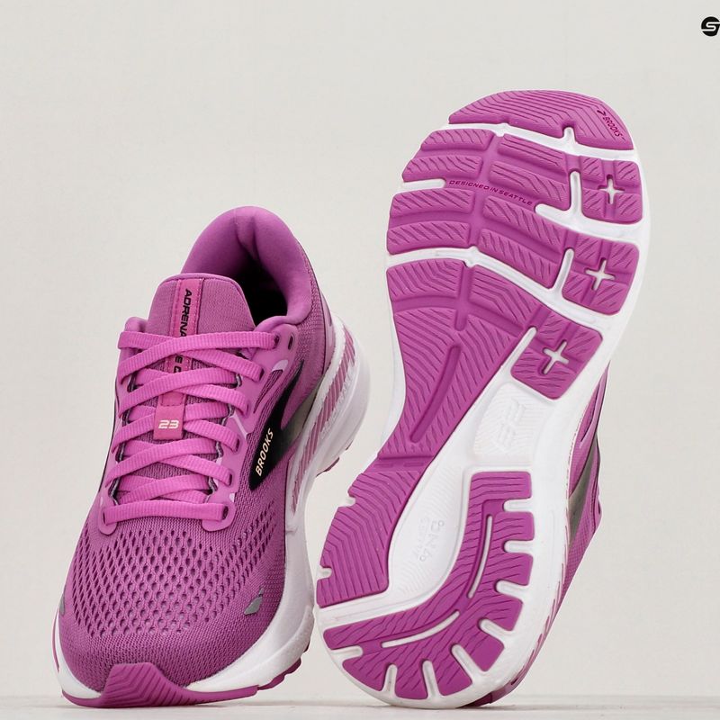 Dámské běžecké boty   Brooks Adrenaline GTS 23 orchid/black/purple 12