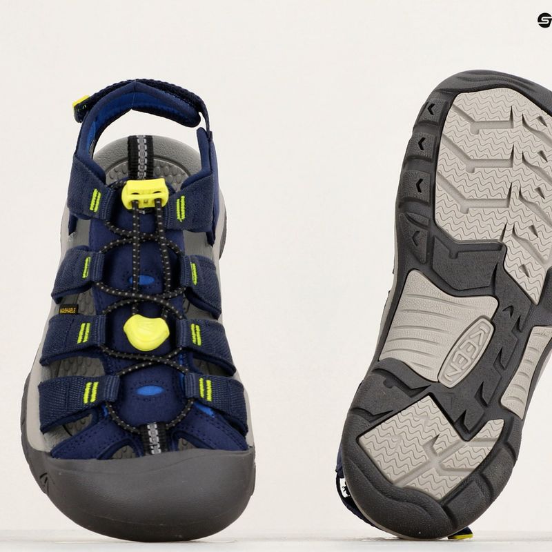 Juniorské sandály KEEN Newport Boundless navy academy/evening primrose 9
