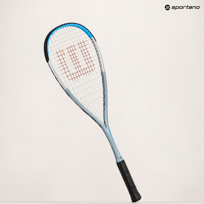 Squashová raketa Wilson Ultra L blue/silver 16
