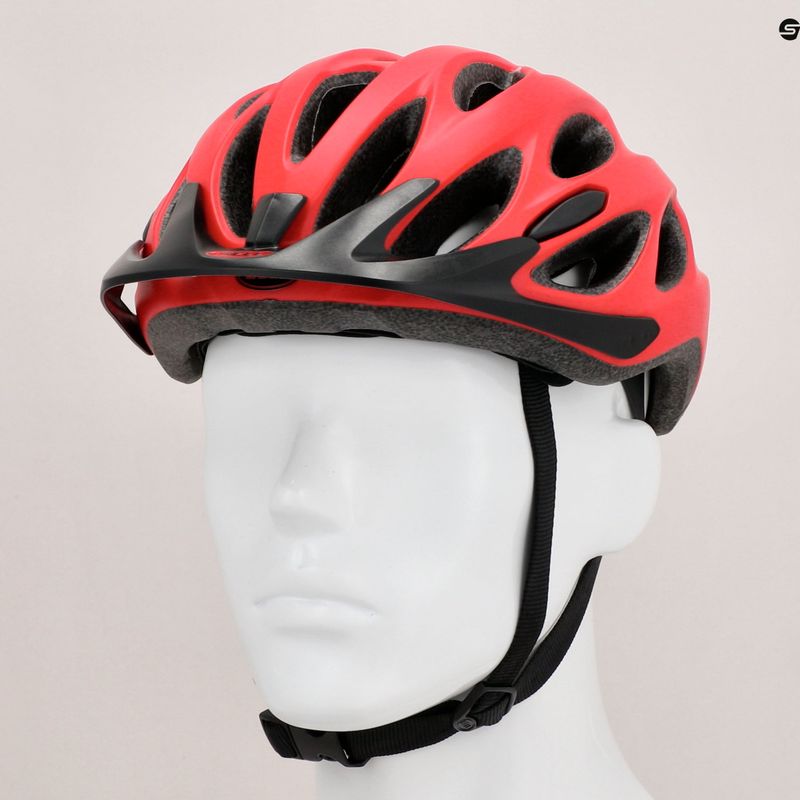 Cyklistická helma Bell Charger matte red 11