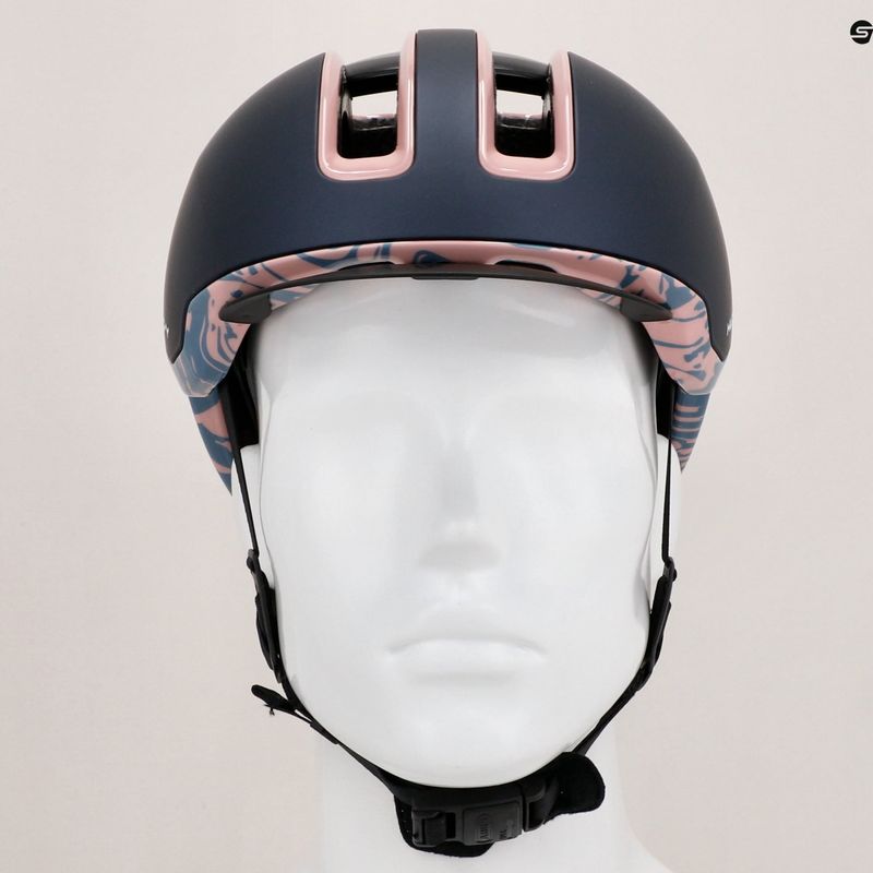 Cyklistická helma Abus  Hud-y midnight blue 12