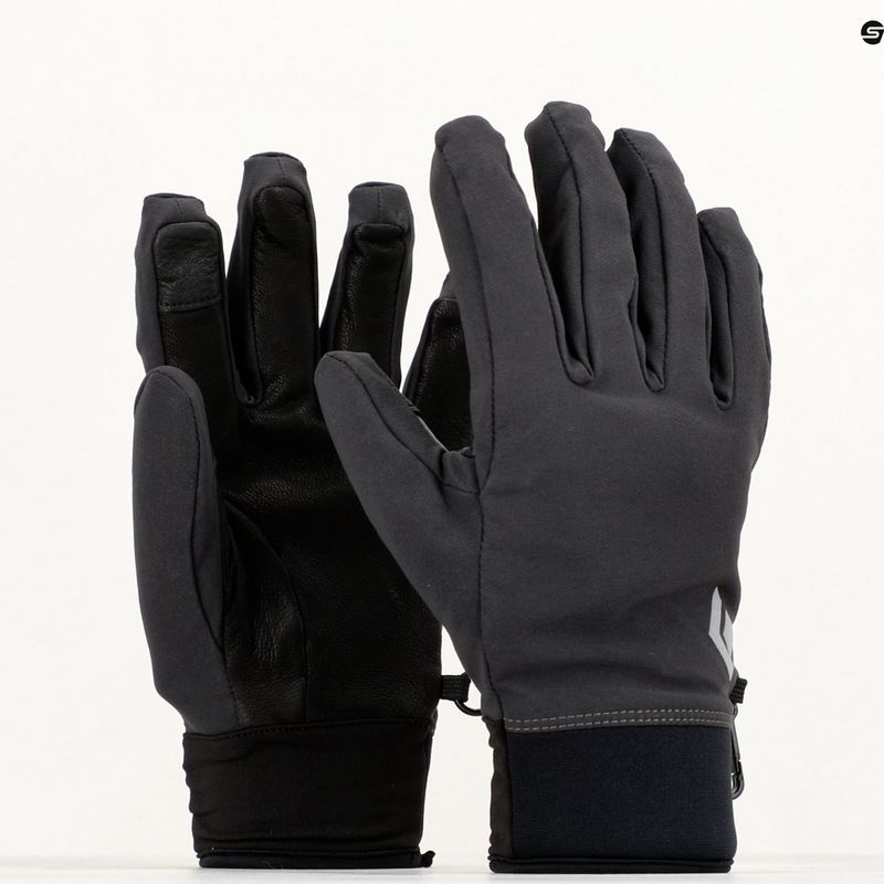 Lyžařské rukavice Black Diamond Midweight Softshell šedé BD801041SMOKLG_1 6