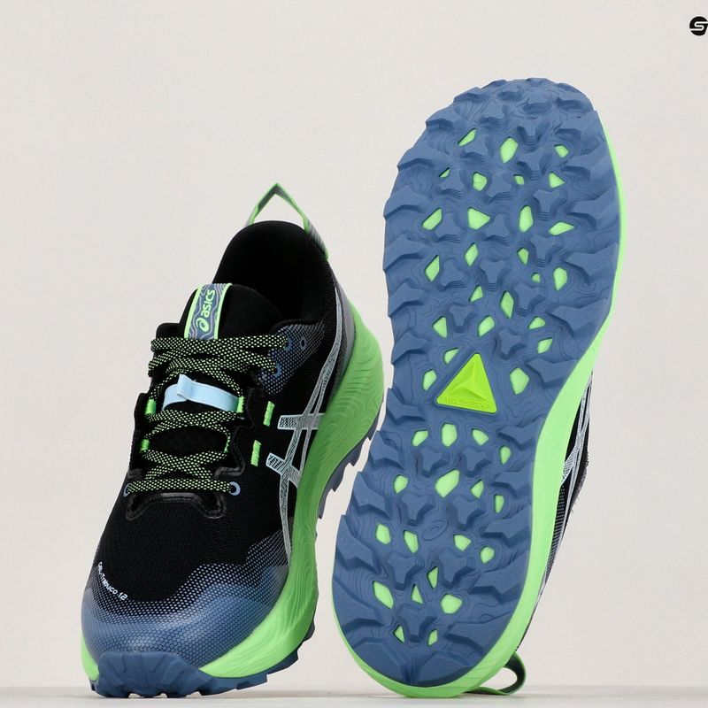 Pánské běžecké boty  ASICS Gel-Trabuco 12 black/light blue 12