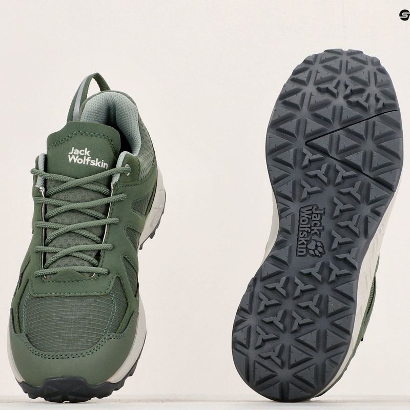 Dámské trekové boty Jack Wolfskin Woodland 2 Texapore hedge green 10