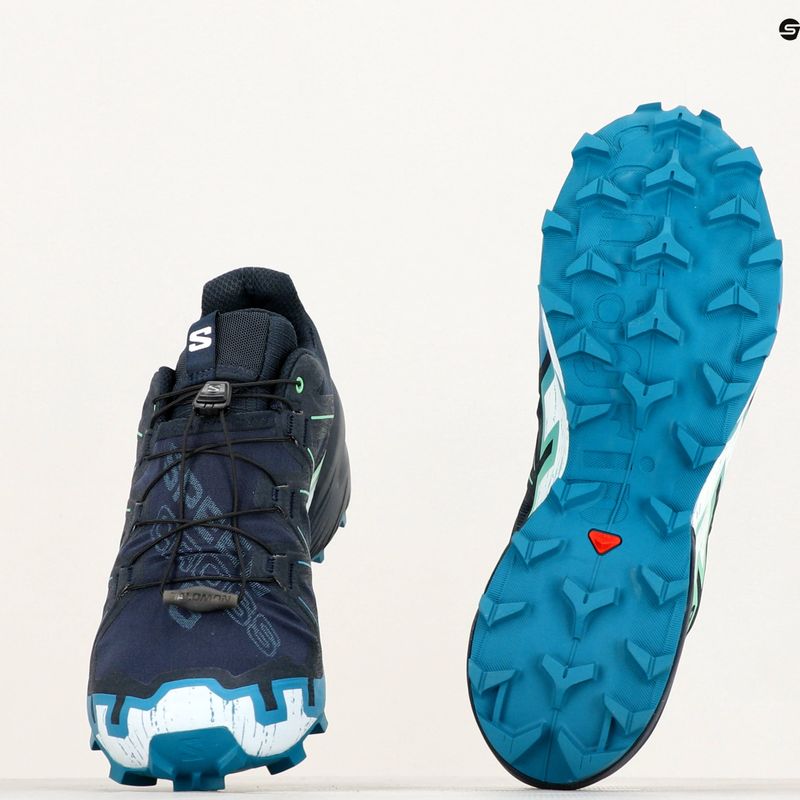 Pánské běžecké boty  Salomon Speedcross 6 carbon/tahitian tide/white 10