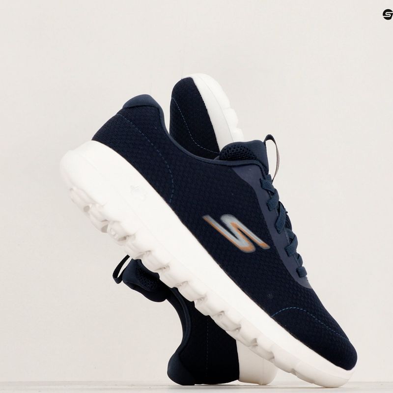 Pánské boty SKECHERS Go Walk Max Midshore navy/white/orange 10