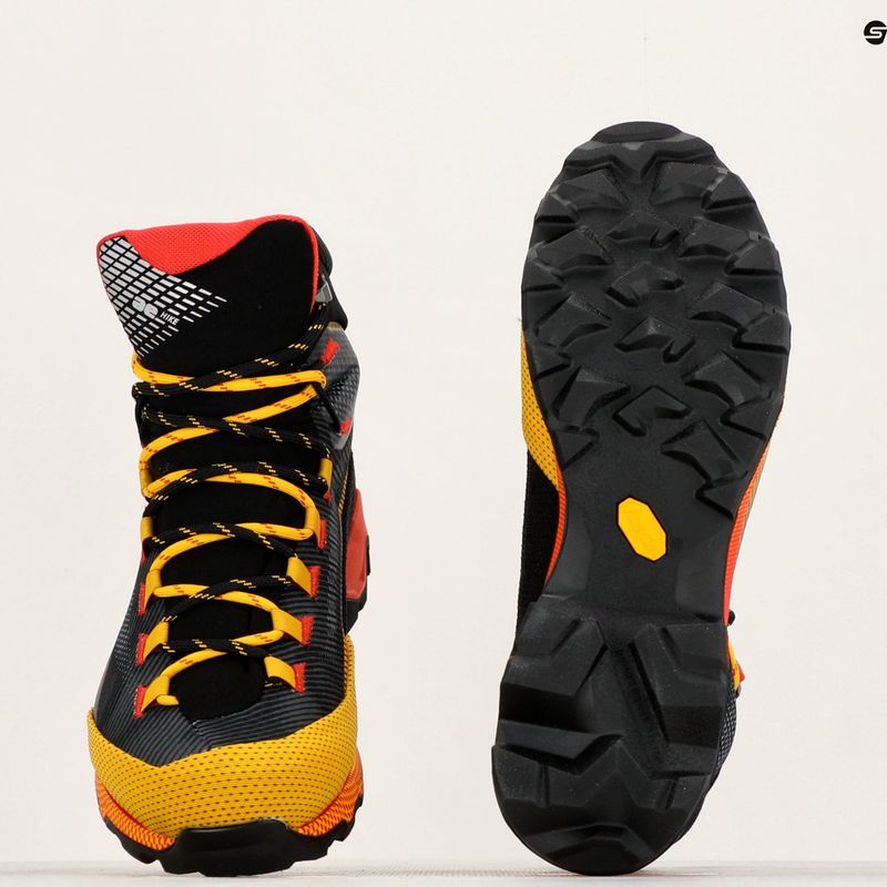 Pánské trekové boty La Sportiva Aequilibrium Hike GTX carbon/yellow 10