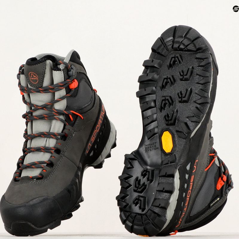 Dámské trekové boty La Sportiva TX5 GTX carbon/paprika 10