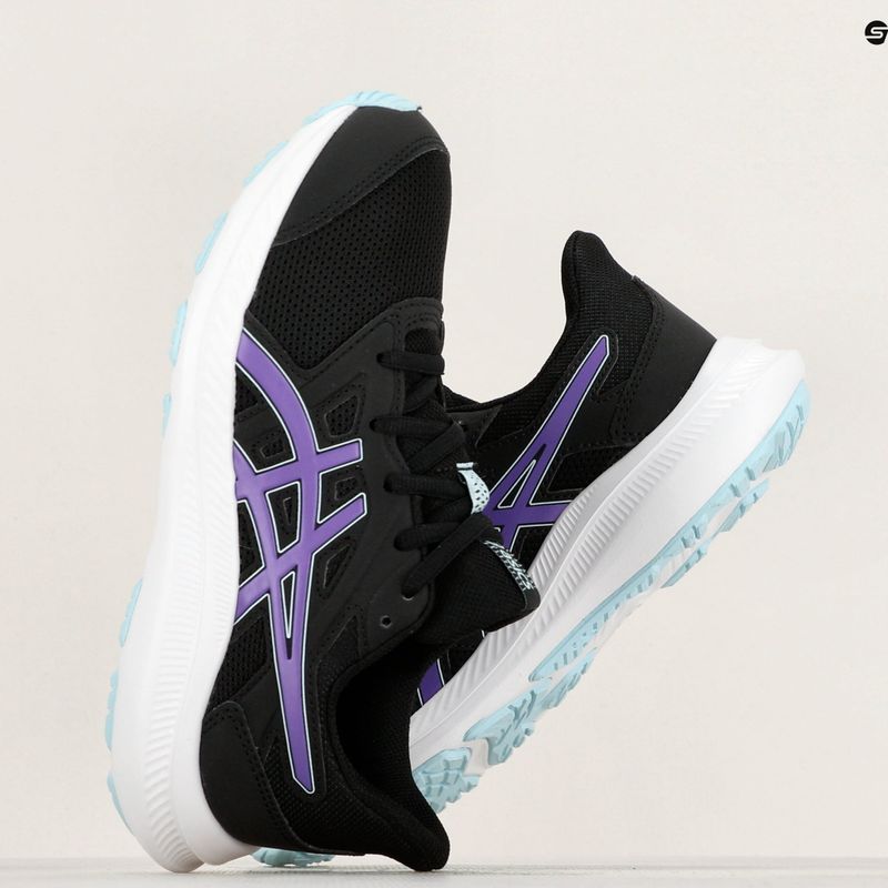 Dětské běžecké boty  ASICS Jolt 4 GS black/cyber grape 11