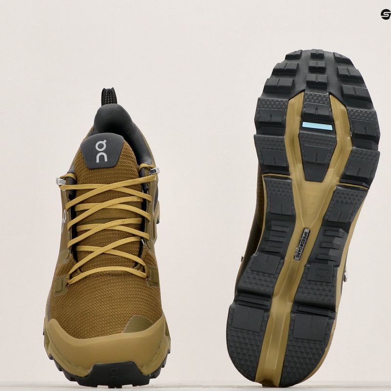 Pánské trekové boty On Cloudwander Waterproof hunter/safari 10