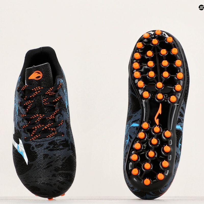 Dětské kopačky Joma Super Copa Jr AG black/turquoise 10