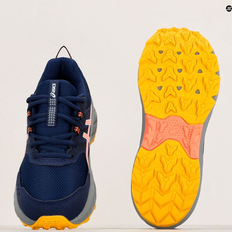 Dětské běžecké boty  ASICS Gel-Venture 9 GS blue expanse/sun coral 10