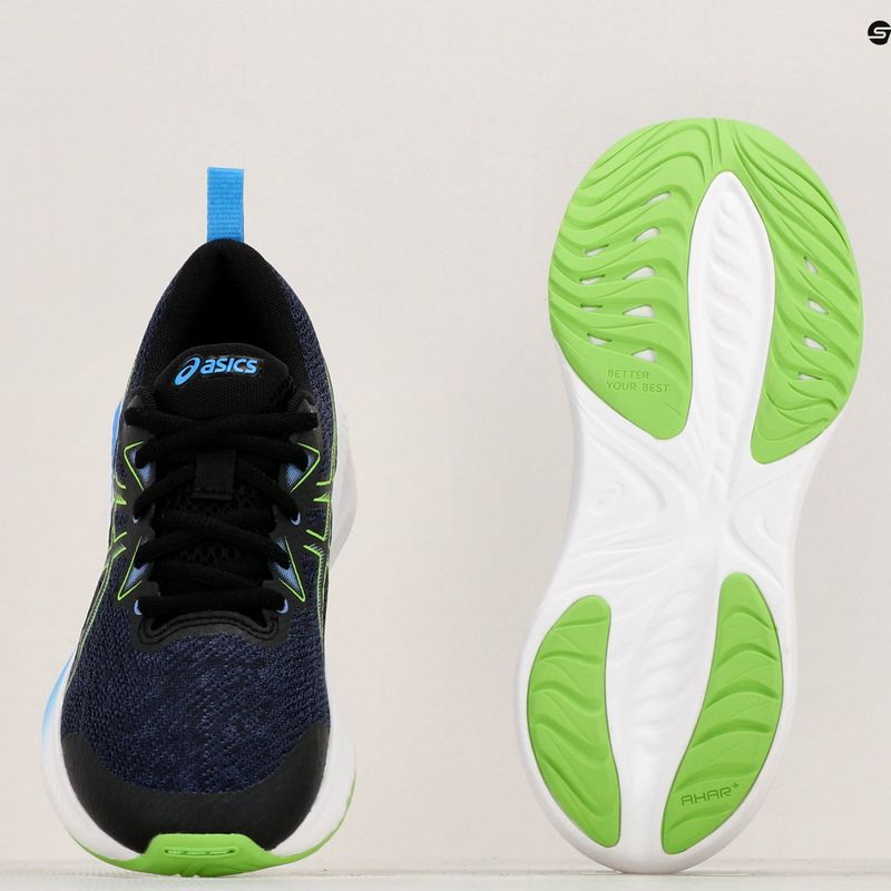 Dětské běžecké boty ASICS Gel-Cumulus 25 GS black/electric lime 11