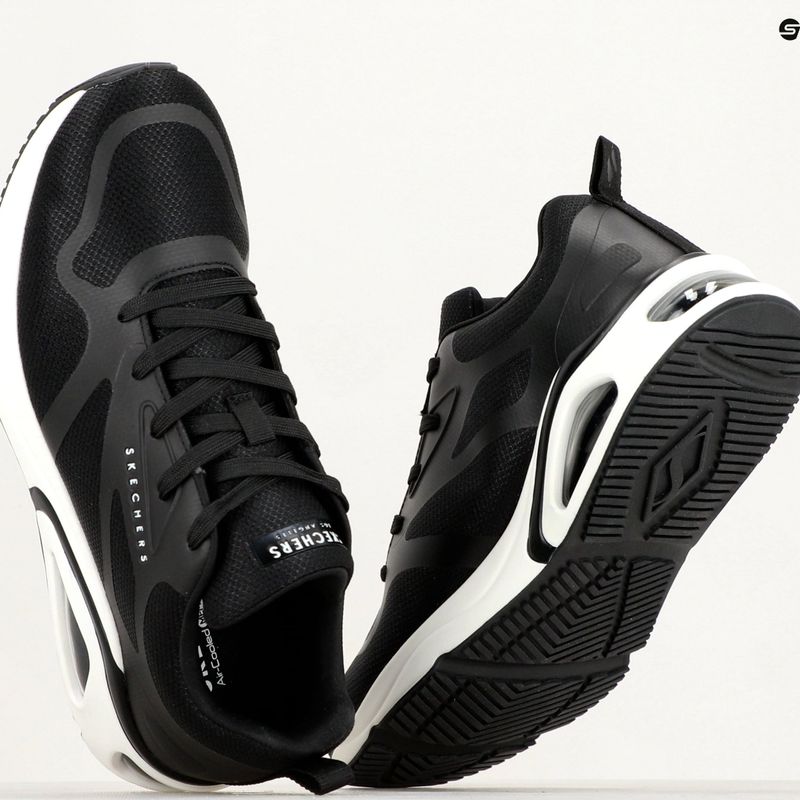 SKECHERS Tres-Air Uno Revolution-Airy black/white pánská obuv 12
