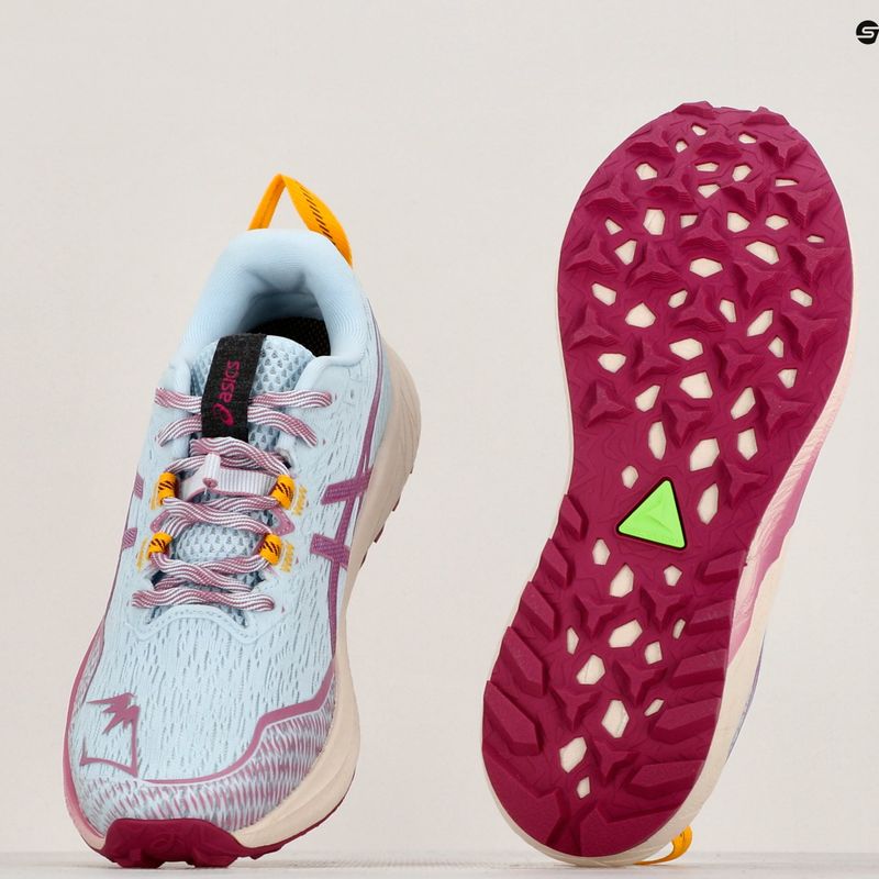 Buty do biegania damskie ASICS FUJILITE 4 light blue/blackberry 11