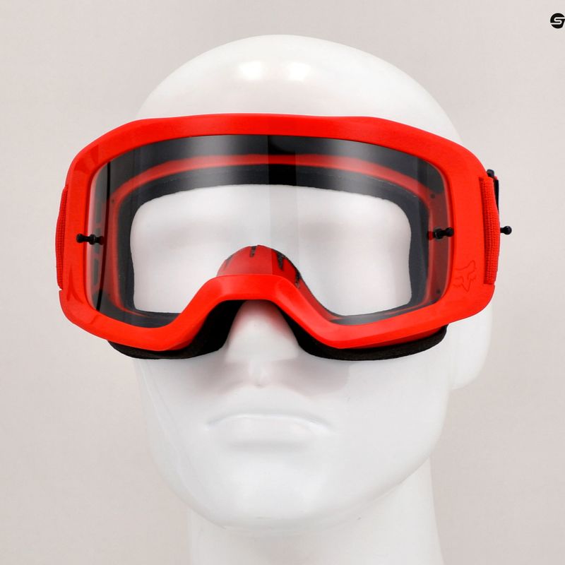 Cyklistické brýle  Fox Racing Main Core fluorescent red 7
