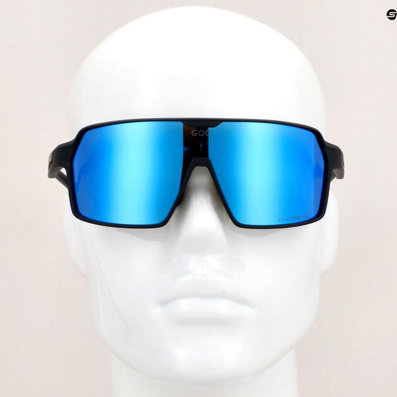 Sluneční brýle  GOG Kronos matt black/polychromatic white-blue 10