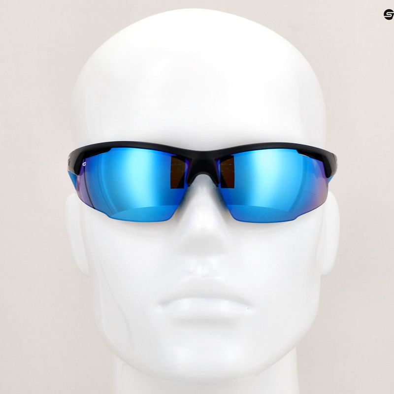 Sluneční brýle  GOG Falcon matt black/blue/polychromatic white-blue 12
