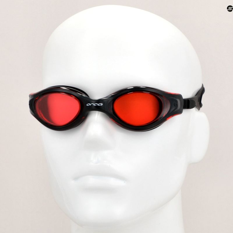 Plavecké brýle Orca Killa Vision red/black 8