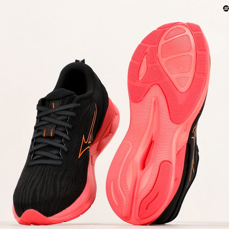 Dámské běžecké boty Mizuno Wave Revolt 3 black/carrot curl/dubarry 10