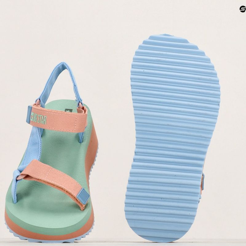 Dámské sandály BIG STAR  NN274A055 blue 9