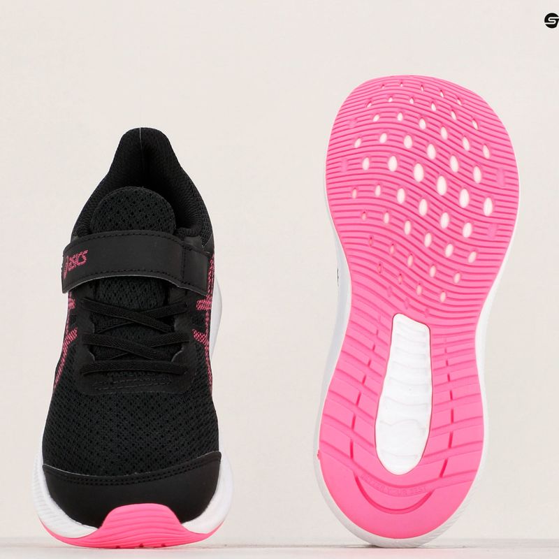Dětské běžecké boty  ASICS Patriot 13 PS black/hot pink 11