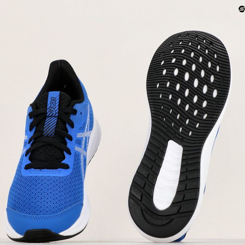 Buty do biegania dziecięce ASICS Patriot 13 GS illusion blue/white 10