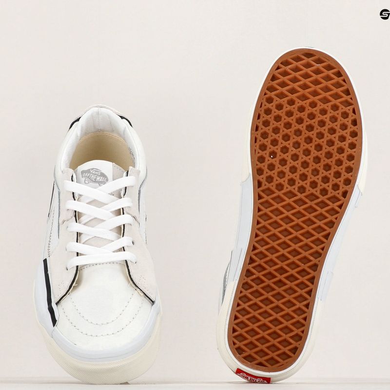 Boty Vans SK8-Low Reconstruct true white 10