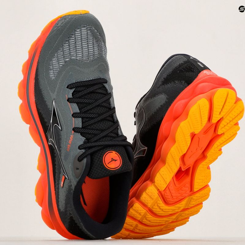 Pánské běžecké boty Mizuno Wave Sky 7 turbulence/nickel/hot coral 11