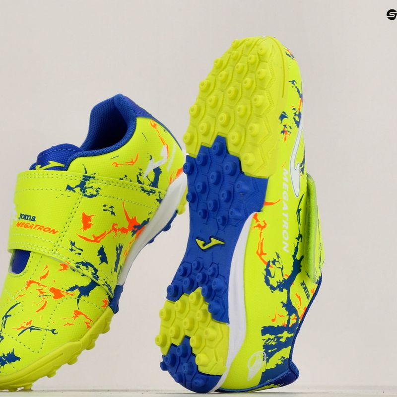 Dětské kopačky Joma Megatron Jr TF lemon fluor 10