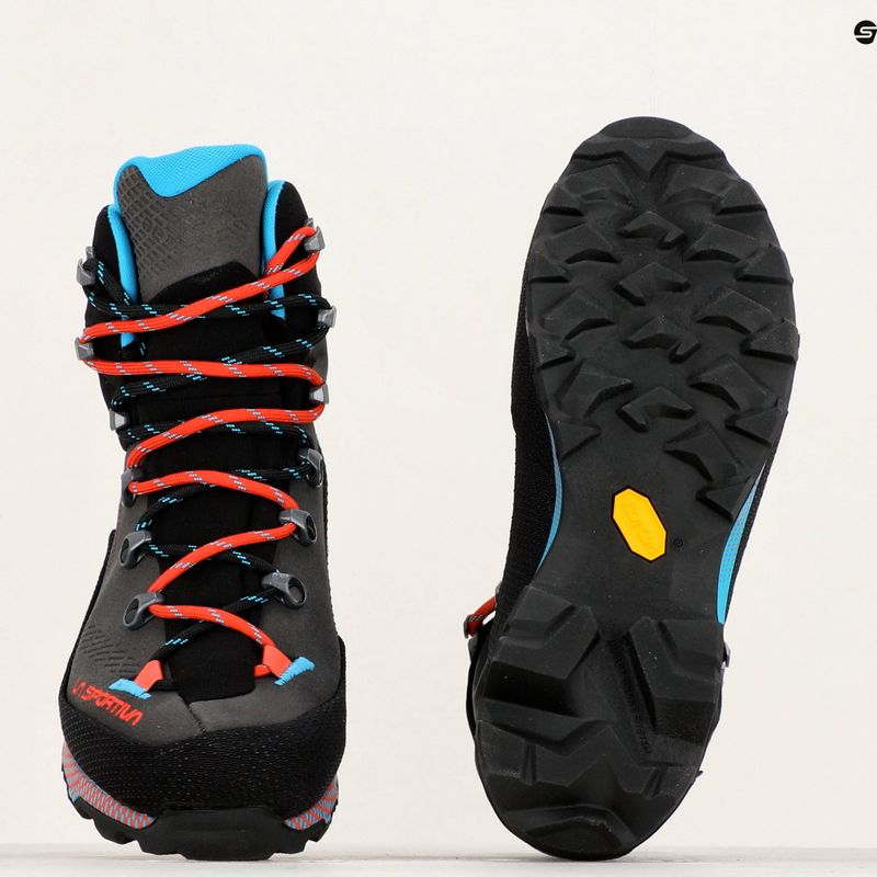 Dámské trekové boty La Sportiva Aequilibrium Trek GTX carbon/malibu blue 9