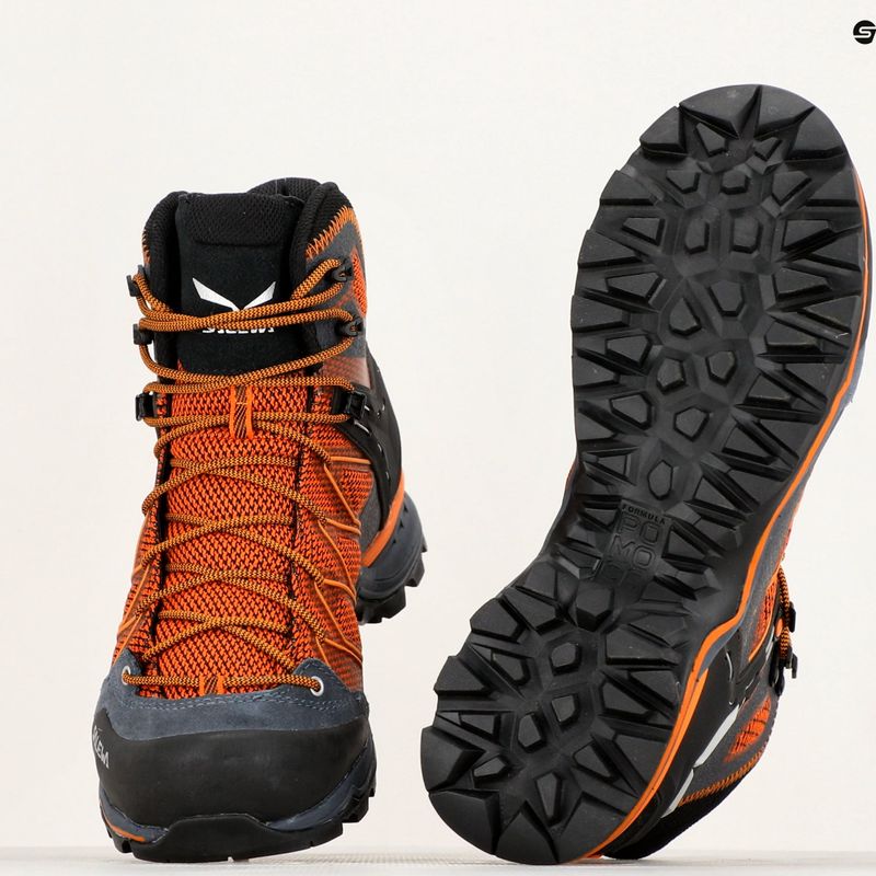 Pánské trekové boty Salewa MTN Trainer Lite Mid GTX black out/carrot 10