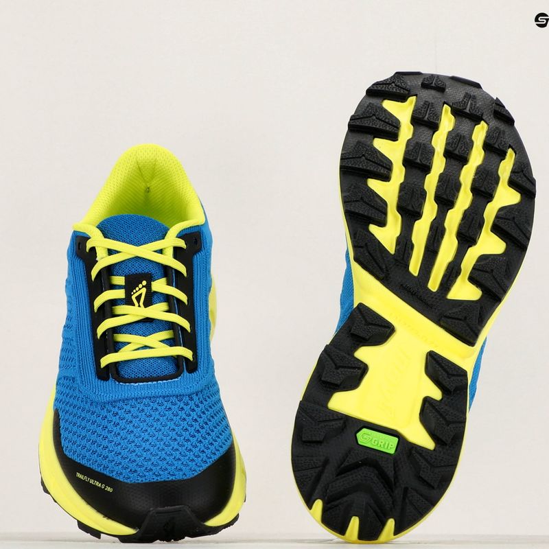 Pánské běžecké boty Inov-8 Trailfly Ultra G 280 blue/yellow 9